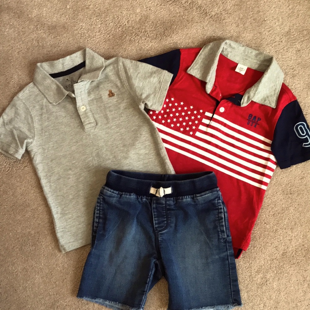 Baby Gap Summer Set: two shorts and one shorts